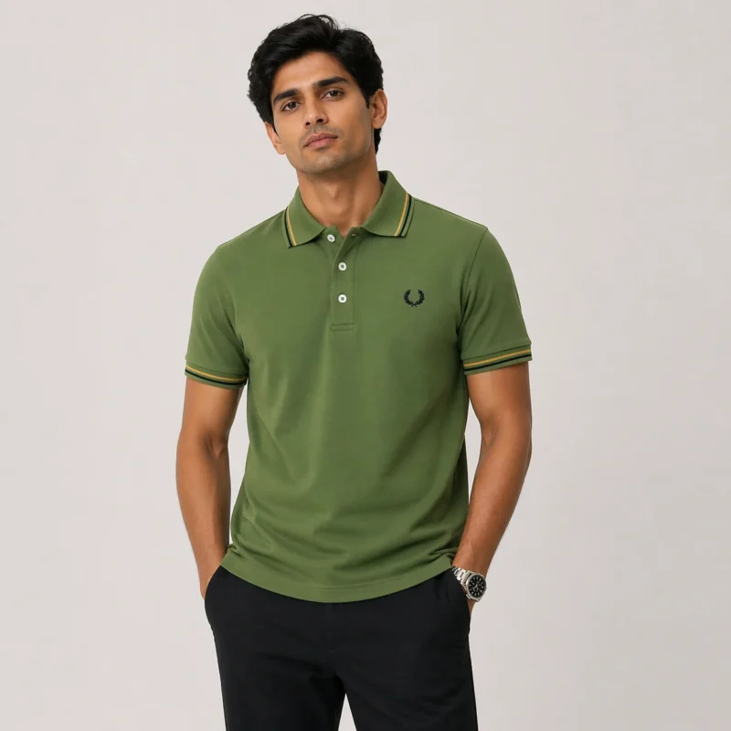 FP POLO T-SHIRT OLIVE